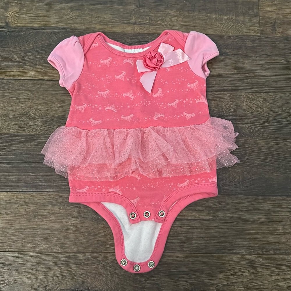 Disney Parks Aurora 6-9 Moth Tutu Onesie